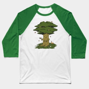 Friendly Tree Baseball T-Shirt